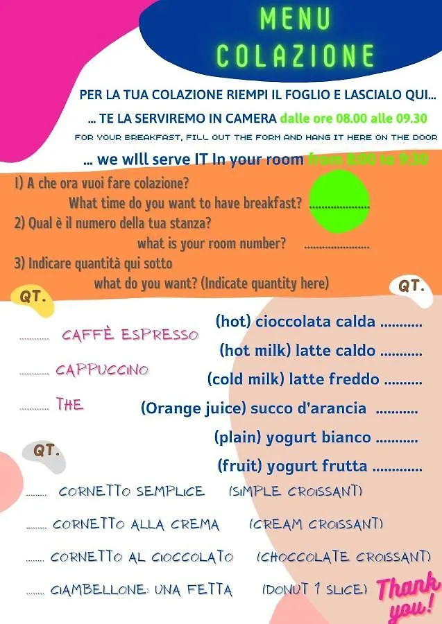 Bed & Breakfast Roma Talenti Breme B&B