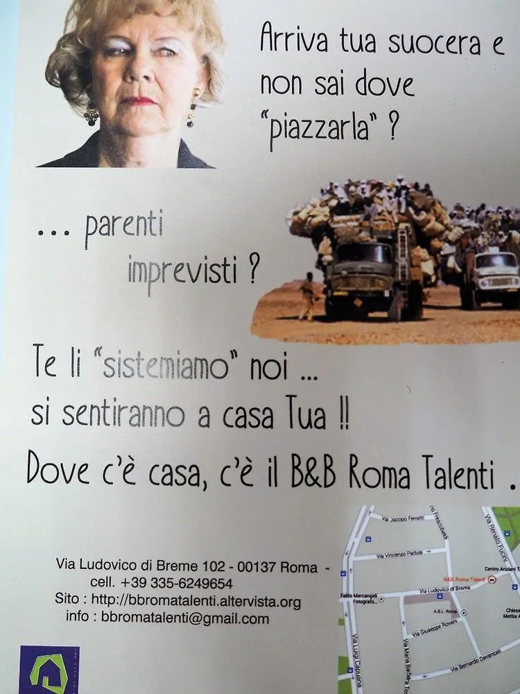 Roma Talenti Breme B&B Bed & Breakfast